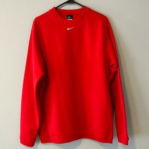 Nike Red Therma-fit Sweatshirt